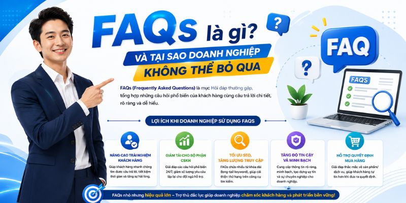 FAQs là gì và tại sao doanh nghiệp không thể bỏ qua