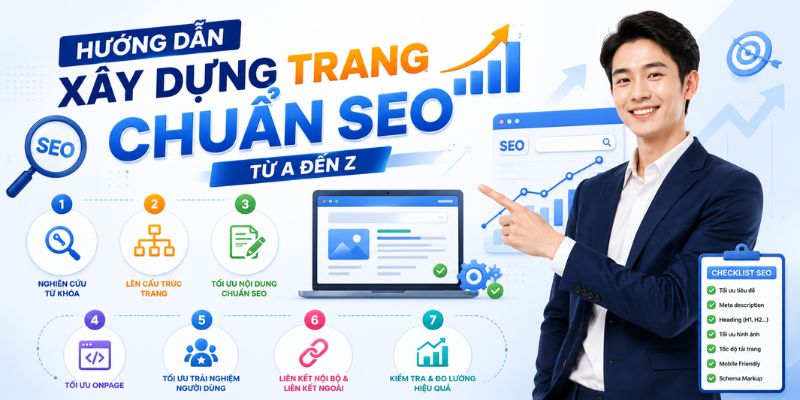 Hướng dẫn xây dựng trang chuẩn SEO từ A đến Z